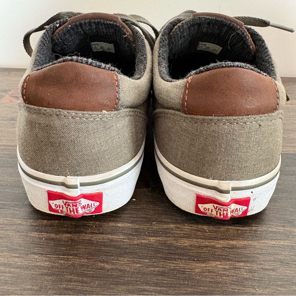 Vans Men's Olive Green Ortholyte Lace Up Shoes - Picture 4 of 11